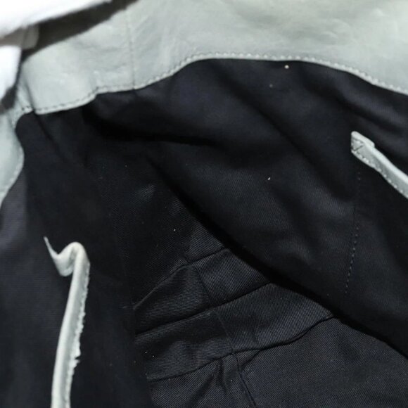 Chloe Etel Hand Bag Leather Gray Gold Auth ar13587 - Picture 12 of 16